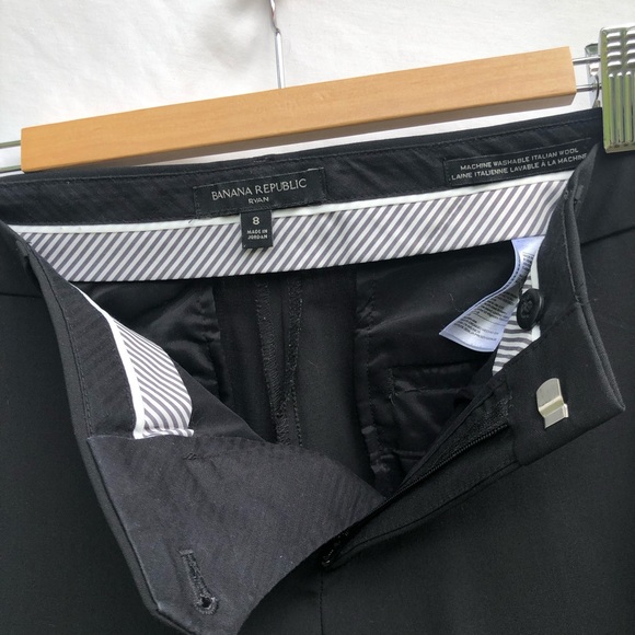 Banana Republic Ryan Pants Washable Italian Wool - Picture 4 of 5